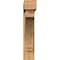 Ekena Millwork Imperial Block Smooth Bracket w/ Offset Brace, Western Red Cedar, 7 1/2"W x 34"D x 38"H BKT0806X34X38IMP05SWR - alternate 3